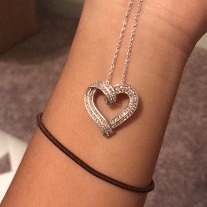 Jewelry heart shaped necklace